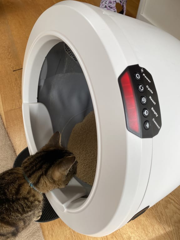 Automatic Litter Litter Robot No Power Litter-Robot Smart Self