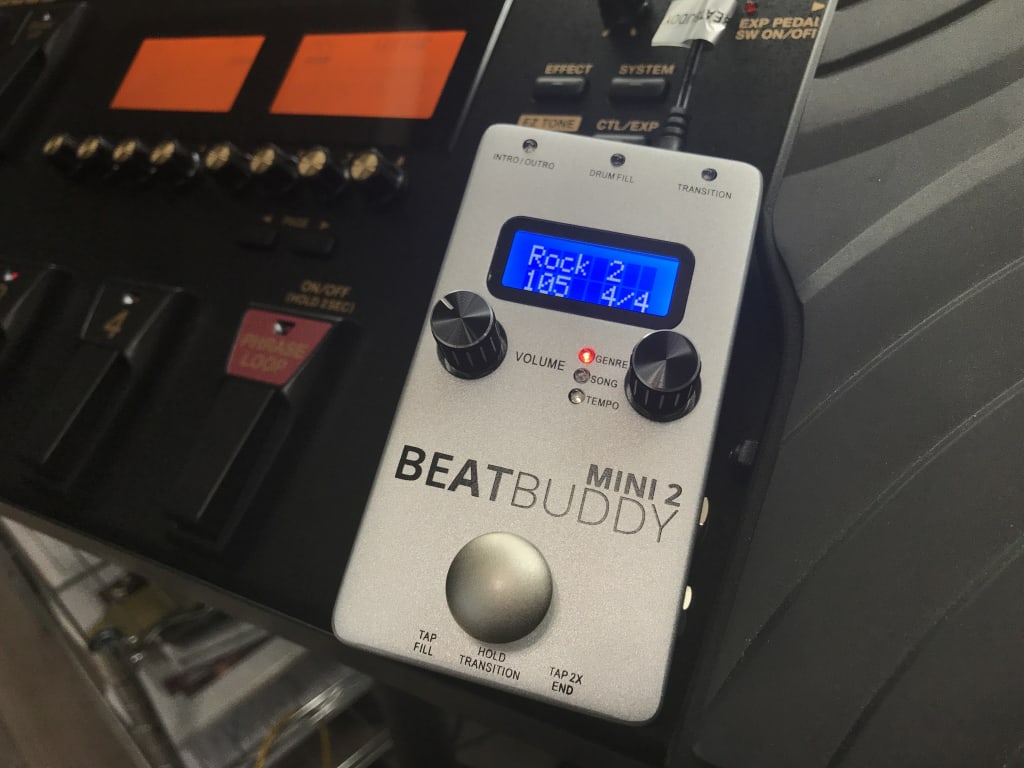 Singular Sound BeatBuddy MINI 2 Drum Machine Pedal | Guitar Singular Sound BeatBuddy MINI 2 Drum Machine Pedal | Guitar