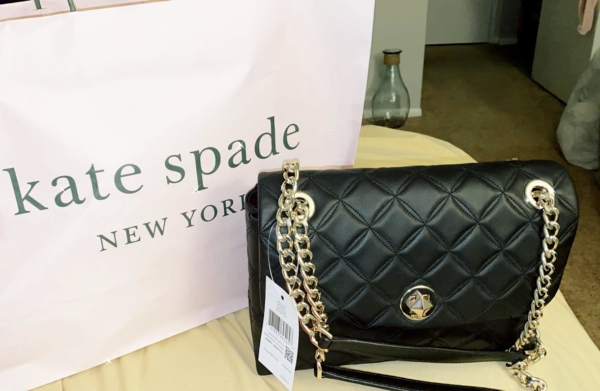 kate spade, Bags, Kate Spade Smile Tweed Small Crossbodyparchment