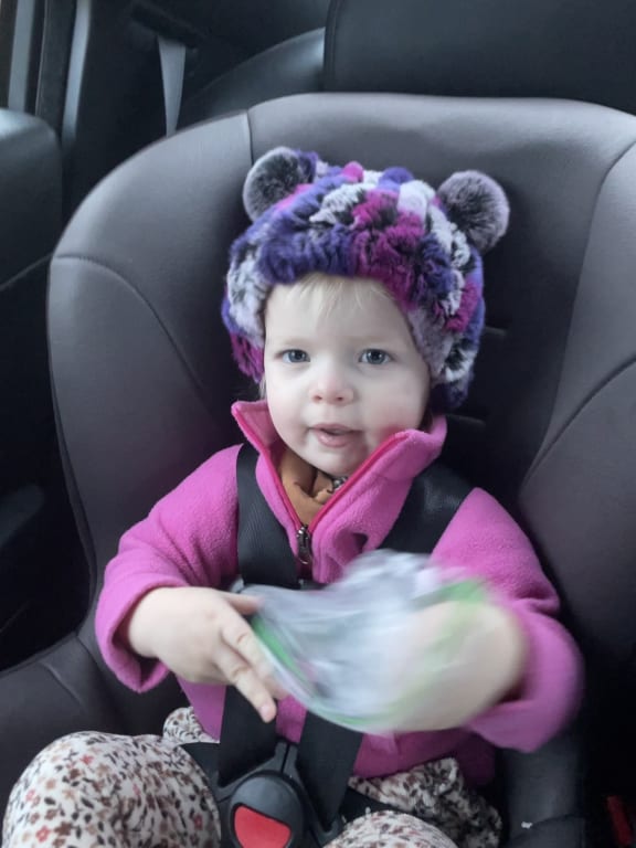 Customer Image Captioned: Adorable and warm!