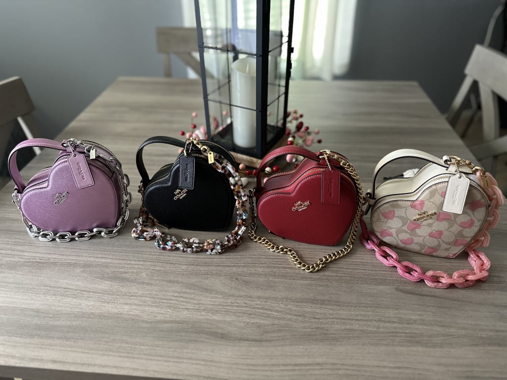 The Coach Heart Bag - Fly Fierce Fab