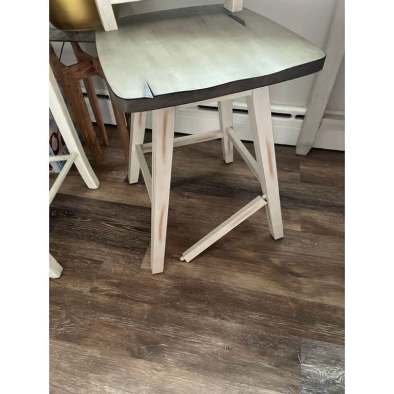 Roux Swivel Counter Height Barstool (Set of 2) On Sale Bed Bath