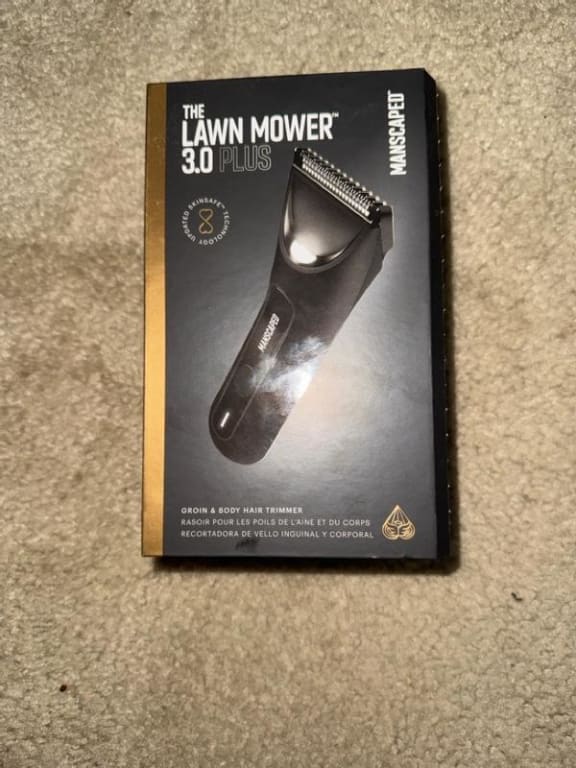 The Lawn Mower Plus Essentials Kit, Electric Body Hair Trimmer