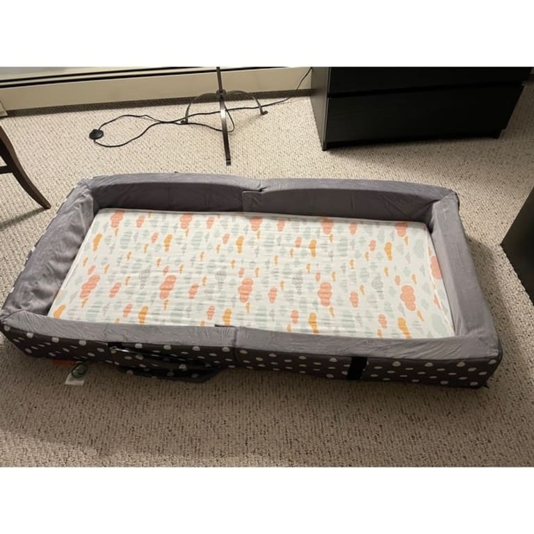 Milliard Portable Toddler Bed Folds for Travel On Sale Bed Bath