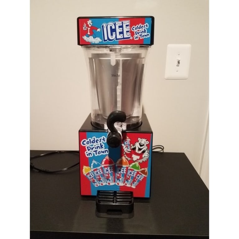I Scream Icee Machine Slushie Maker Counter Top Model, Make Your Own