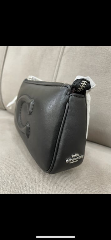 Clutches Coach - Embellished Nolita wristlet clutch - 59381DKMINERAL