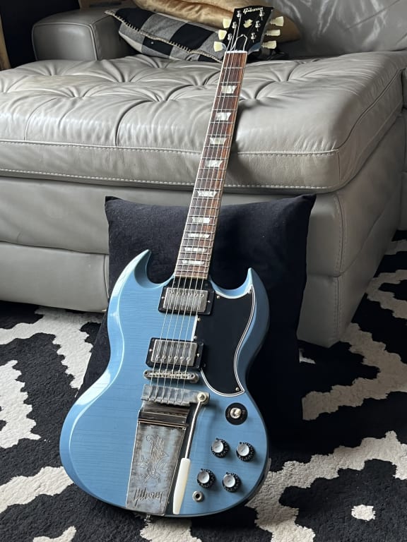 Platinum Gibson Custom Murphy Lab 1964 SG Standard Reissue With