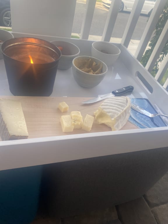 Coastal Serving Board from Uncommon Goods. Customer submitted image.
