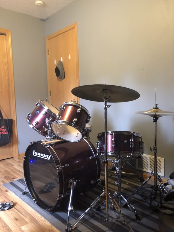 BACKBEAT 4種類セット Ludwig BackBeat Complete 5-Piece Drum Set With Hardware and