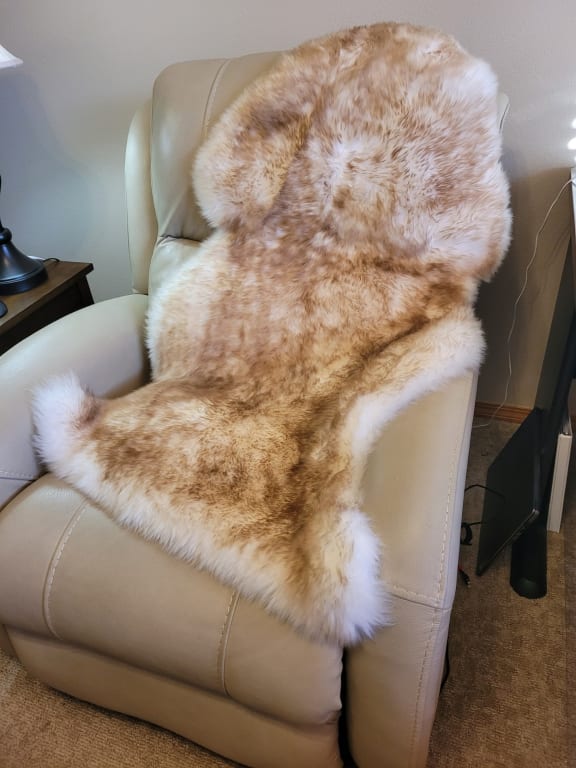Customer Image Captioned: Sheepskin