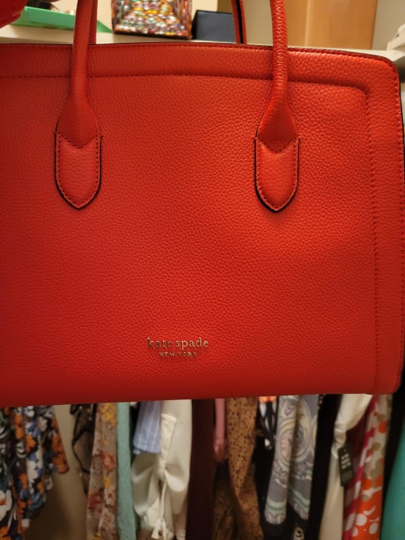 HANDBAG REVIEW: Kate Spade Large Knott Satchel 