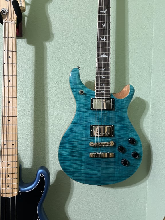 PRS SE McCarty 594 Electric Guitar Faded Blue | Guitar Center