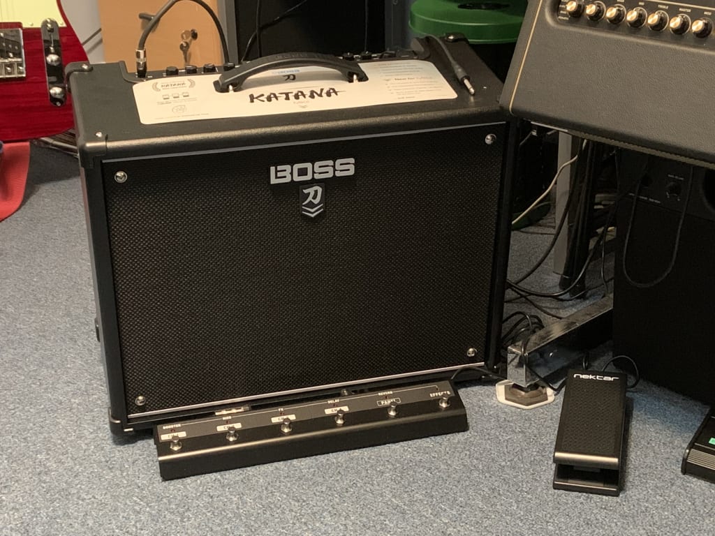 BOSS Katana-100 MkII 100W 1x12 Guitar Combo Amplifier BOSS Katana-100 MkII 100W 1x12 Guitar Combo Amplifier