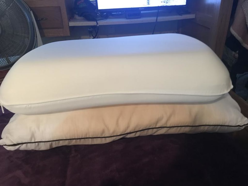 Dream Serenity Side Sleeper Memory Foam Pillow Bed Bath & Beyond