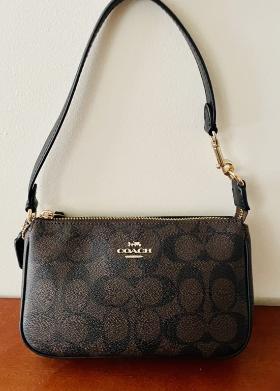 COACH®  Disney X Coach Nolita 19 In Signature Jacquard With Mickey Mouse  Print