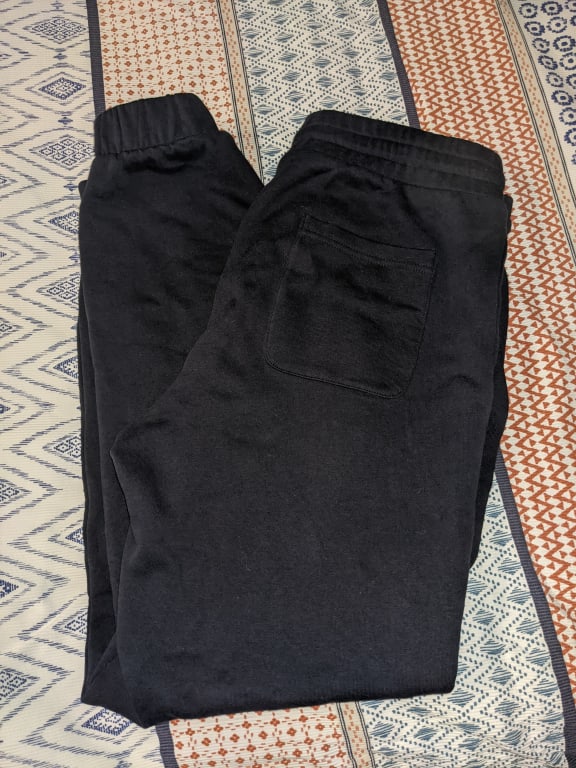 John Lewis ANYDAY Cotton Joggers, Midnight Grey