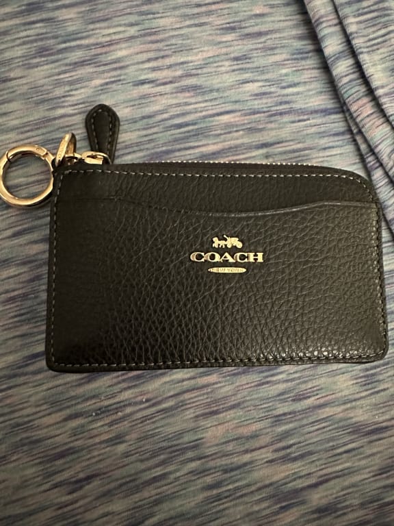 Coach コーチ PENNIE CARD CASE ペニー カード ケース シグネチャー キャンバス コインケース(504612514)