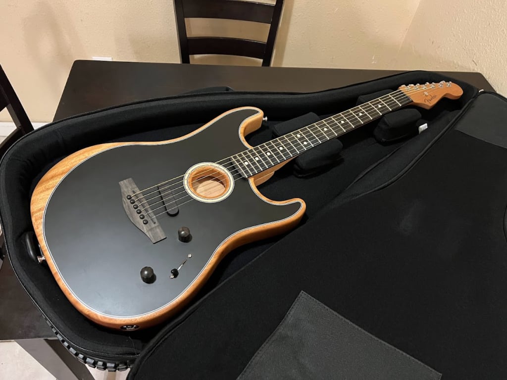 Fender American Acoustasonic Stratocaster Acoustic-Electric Guitar