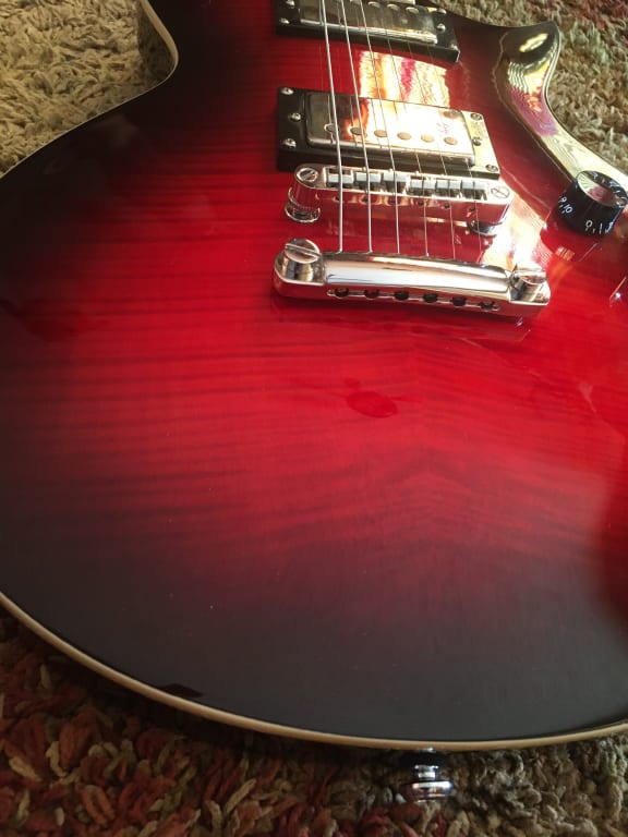 ESP LTD EC-256FM Electric Guitar See-Thru Black Cherry ESP LTD EC-256FM Electric Guitar See-Thru Black Cherry