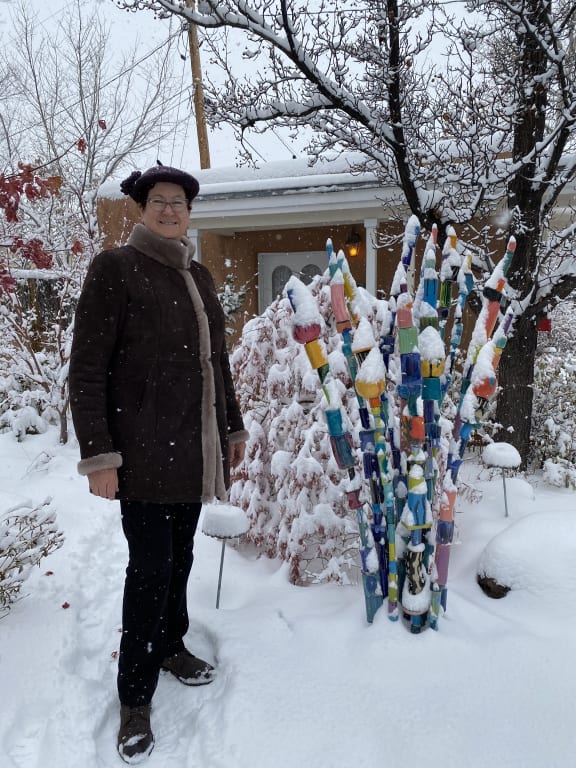 Customer Image Captioned: Warm in the freezing snow!