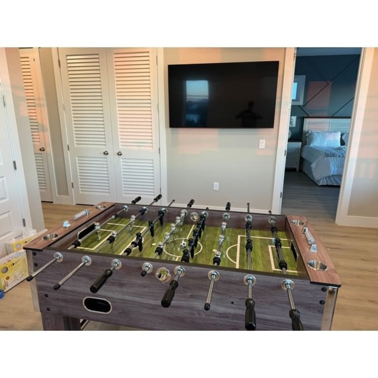 Hathaway Driftwood 56in Foosball Table On Sale Bed Bath & Beyond