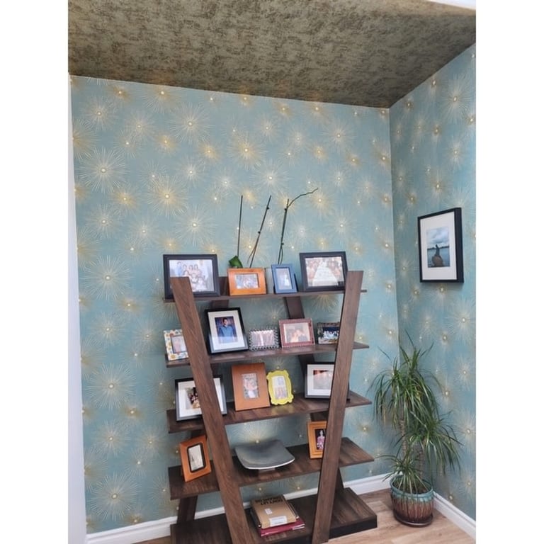 Tempaper & Co.® Distressed Gold Leaf Removable Peel and Stick Wallpaper