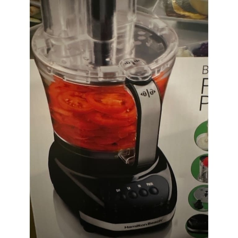 Hamilton Beach Big Mouth Dual Bowl Food Processor Black Bed Bath