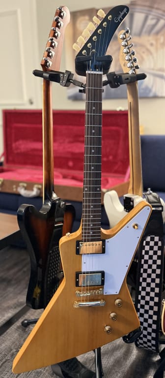 【伊之助商店 】EPIPHONE 1958 Korina Explorer Epiphone 1958 Explorer Korina Electric Guitar (with Case)