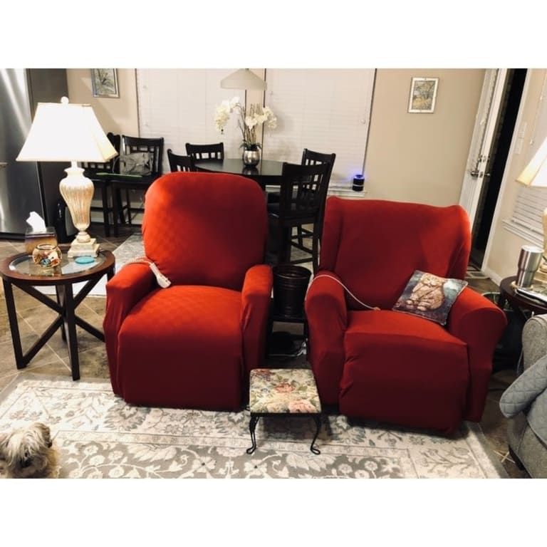 Stretch Newport Jumbo Recliner Slipcover Jumbo Recliner On Sale