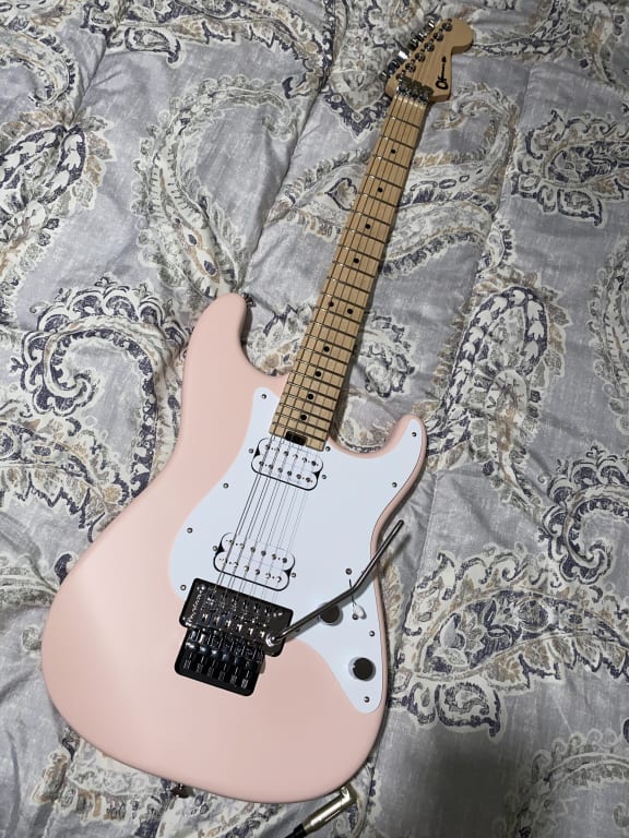 ギター Charvel SOCAL 1 2H JP FRD Charvel USA Select So-Cal Style 1 HSS FR - Snow Blind Satin