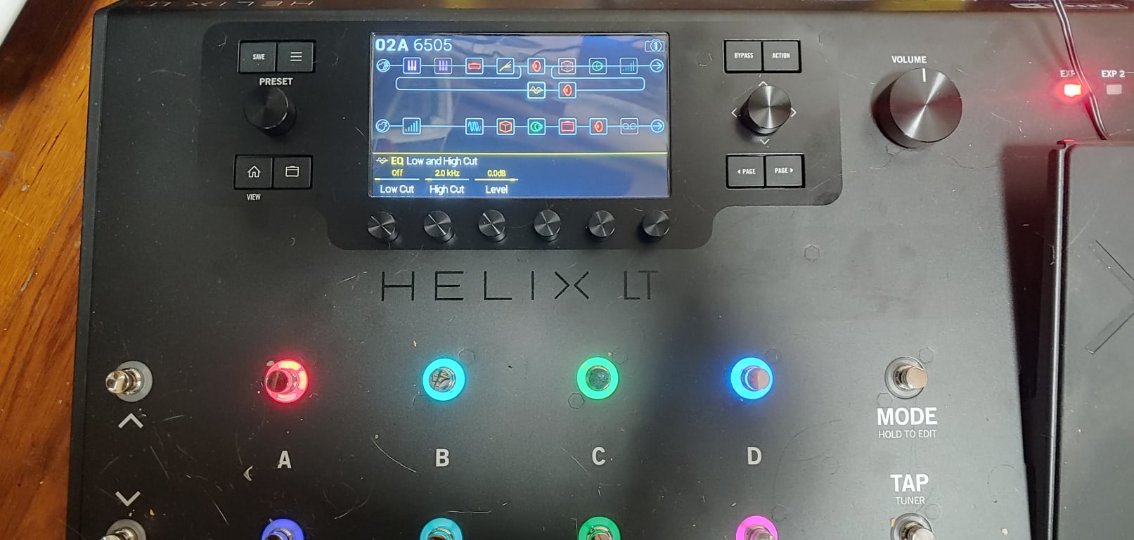 Line 6 Helix LT Guitar Processor | Guitar Center Line 6 Helix LT Guitar Processor | Guitar Center