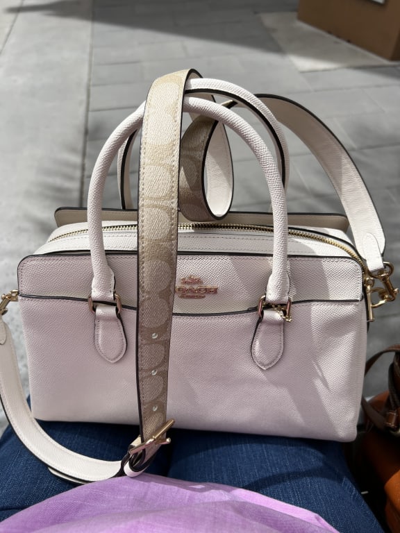 Coach Brie Carryall Bag In Colorblock Im/Chalk Multi MSRP: $450.00