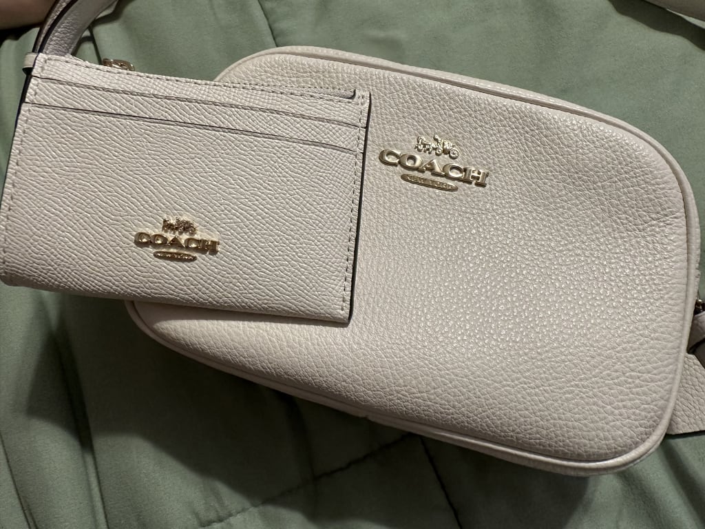 COACH®  Mini Skinny Id Case In Colorblock