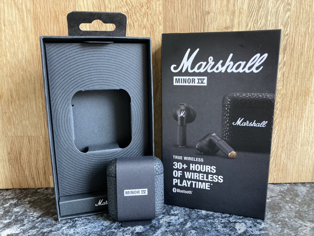 Marshall Minor IV True Wireless Bluetooth In-Ear Headphones with