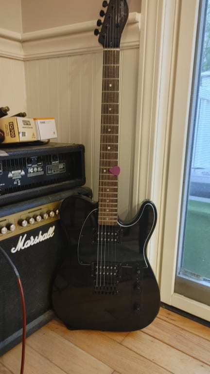 Squier Affinity Telecaster HH Electric Guitar With Matching Squier Affinity Telecaster HH Electric Guitar With Matching