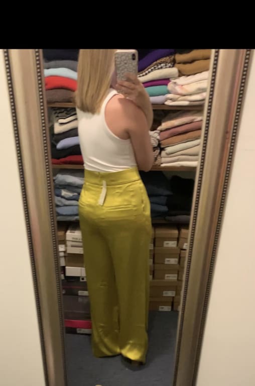 Pleated Wide-Leg Pant  Banana Republic Factory