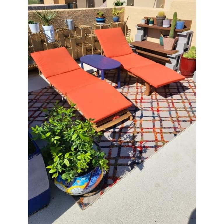 Jamaica Chaise Lounge Cushions ONLY (Set of 2) by Christopher Knight