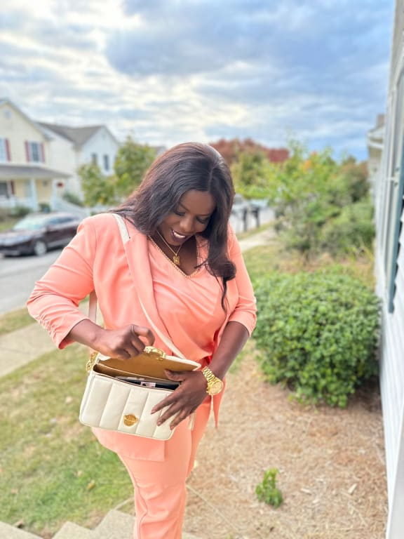 coach leather day tote