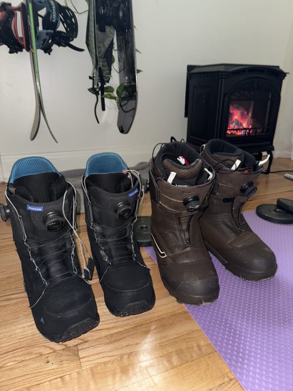 Verse X Parker Szumowski Snowboard Boot in Bungee Cord Brown Taupe