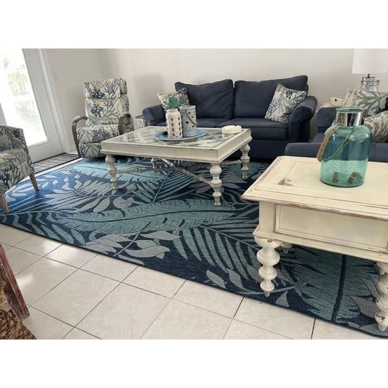 Nourison Garden Oasis Indoor/Outdoor Nature Area Rug - On Sale - Bed ...