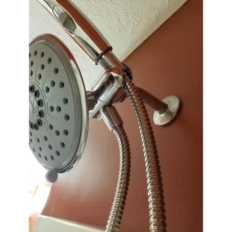 Hydroluxe 30Setting 3Way Rainfall Shower Head and Handheld Shower