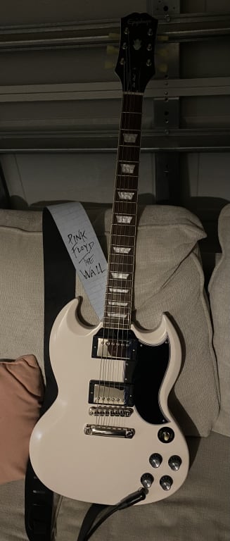 Epiphone 1961 Les Paul SG Standard Electric Guitar Aged Sixties