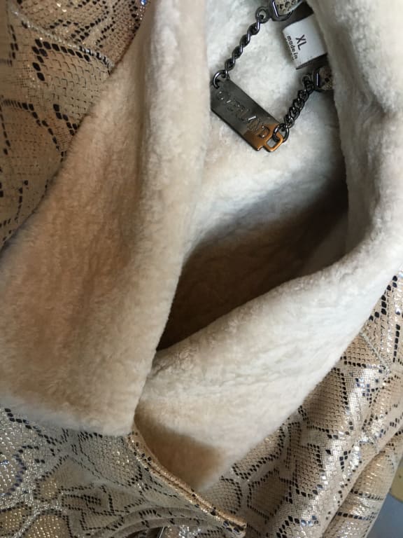 Customer Image Captioned: Shearling