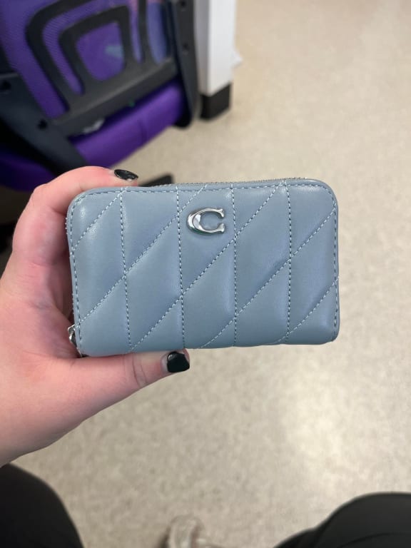 COACH® | Small Zip Around Card Case