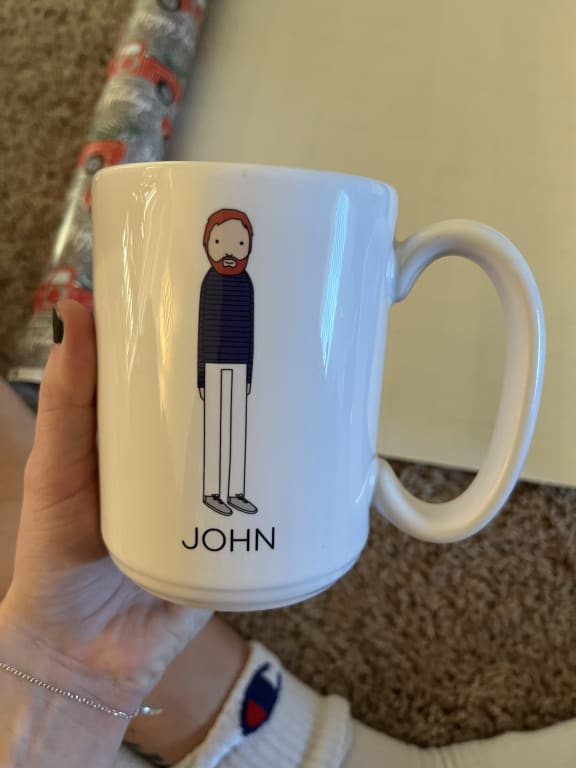 Personalized Family Mugs from Uncommon Goods. Customer submitted image.
