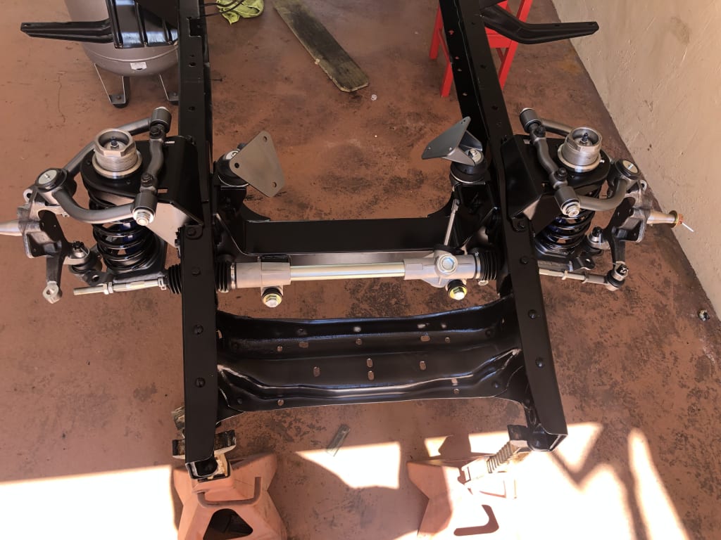 1947-54 Chevy Pickup Bolt-In IFS Front Crossmember Kit