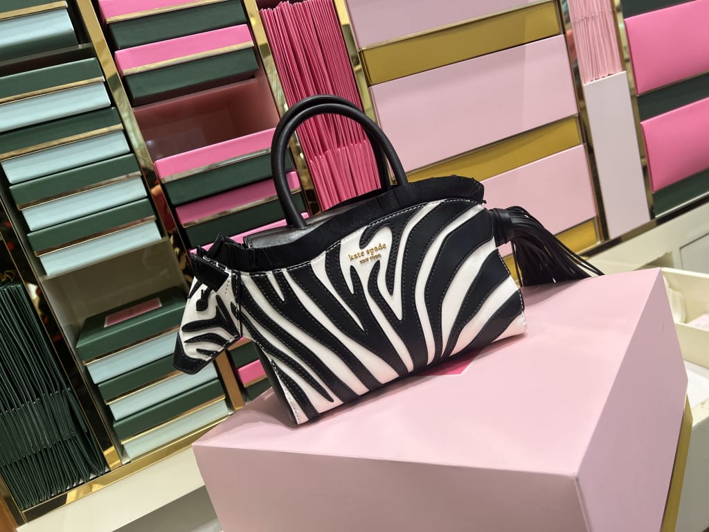 Kate Spade Shoulder Bag - Kate Spade Zebra Print Bag