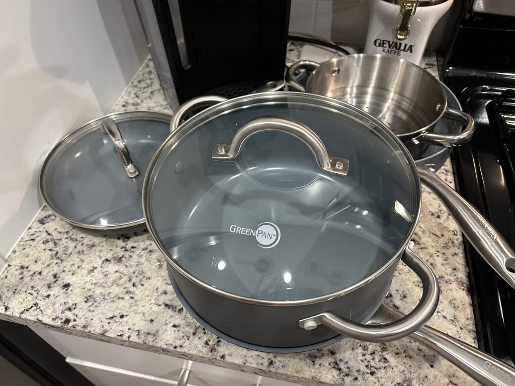 GreenPan 12Piece Lima Cookware Set