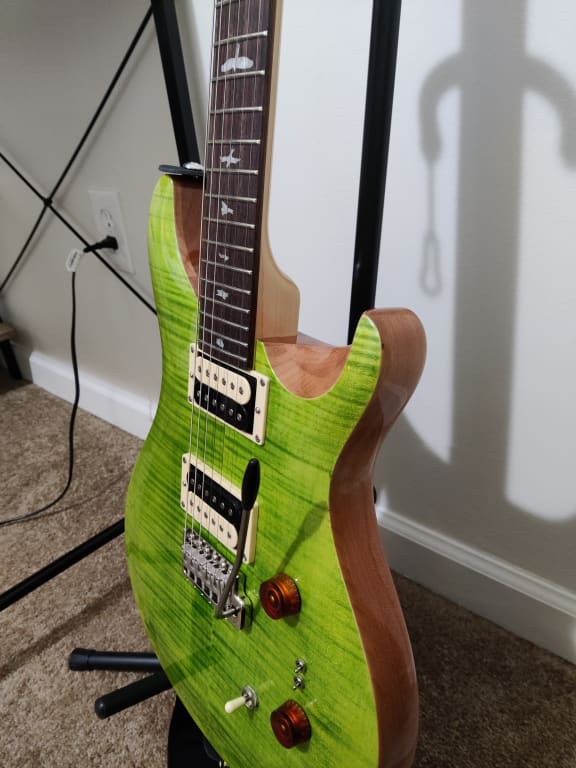 PRS SE Custom 24-08 Electric Guitar Eriza Verde | Guitar Center