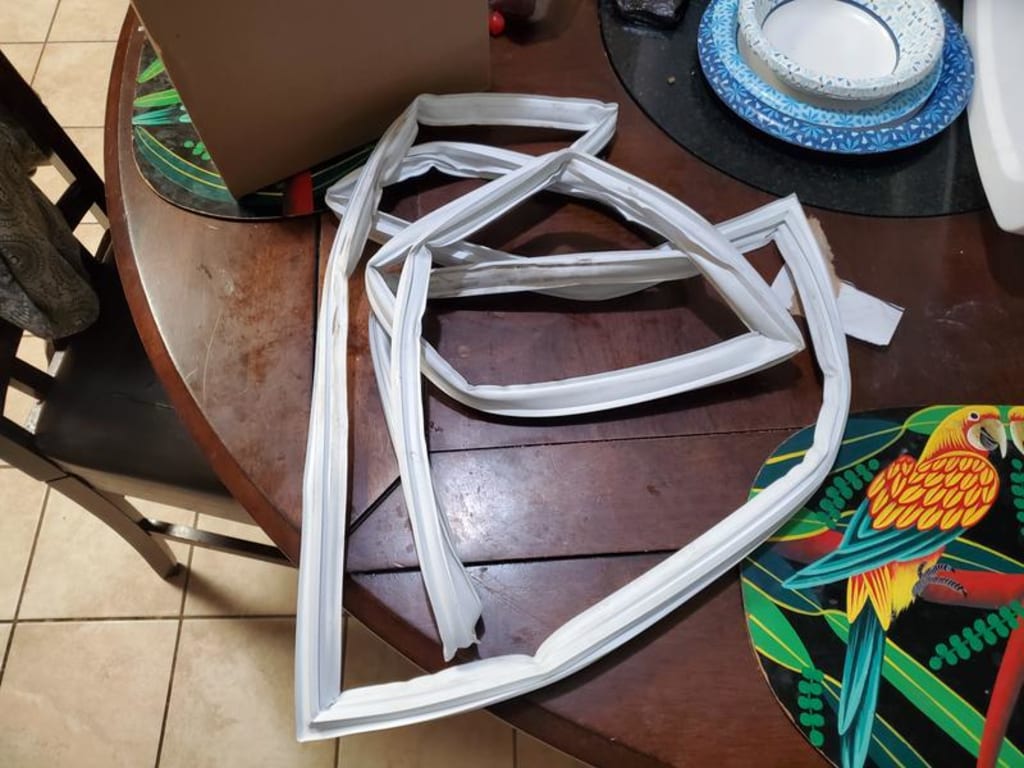 Kenmore Freezer Lid Gasket 5304512583 parts Sears PartsDirect